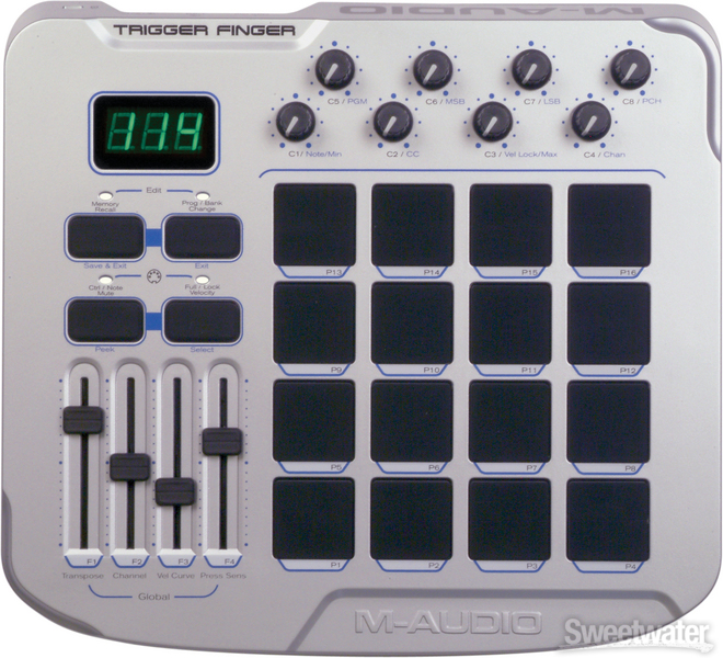 M Audio Trigger Finger Software Mac